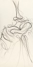 Tengo sed - Mich dürstet | Dibujo 10 - 195 x 98 cm | Zeichenkohle und Pastell auf Papier | 2012