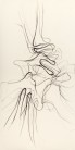 Tengo sed - Mich dürstet | Dibujo 7 - 195 x 98 cm | Zeichenkohle und Pastell auf Papier | 2012