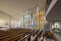 Tod und Auferstehung / Fensterbilder St. Bernward-Kirche Ilsede